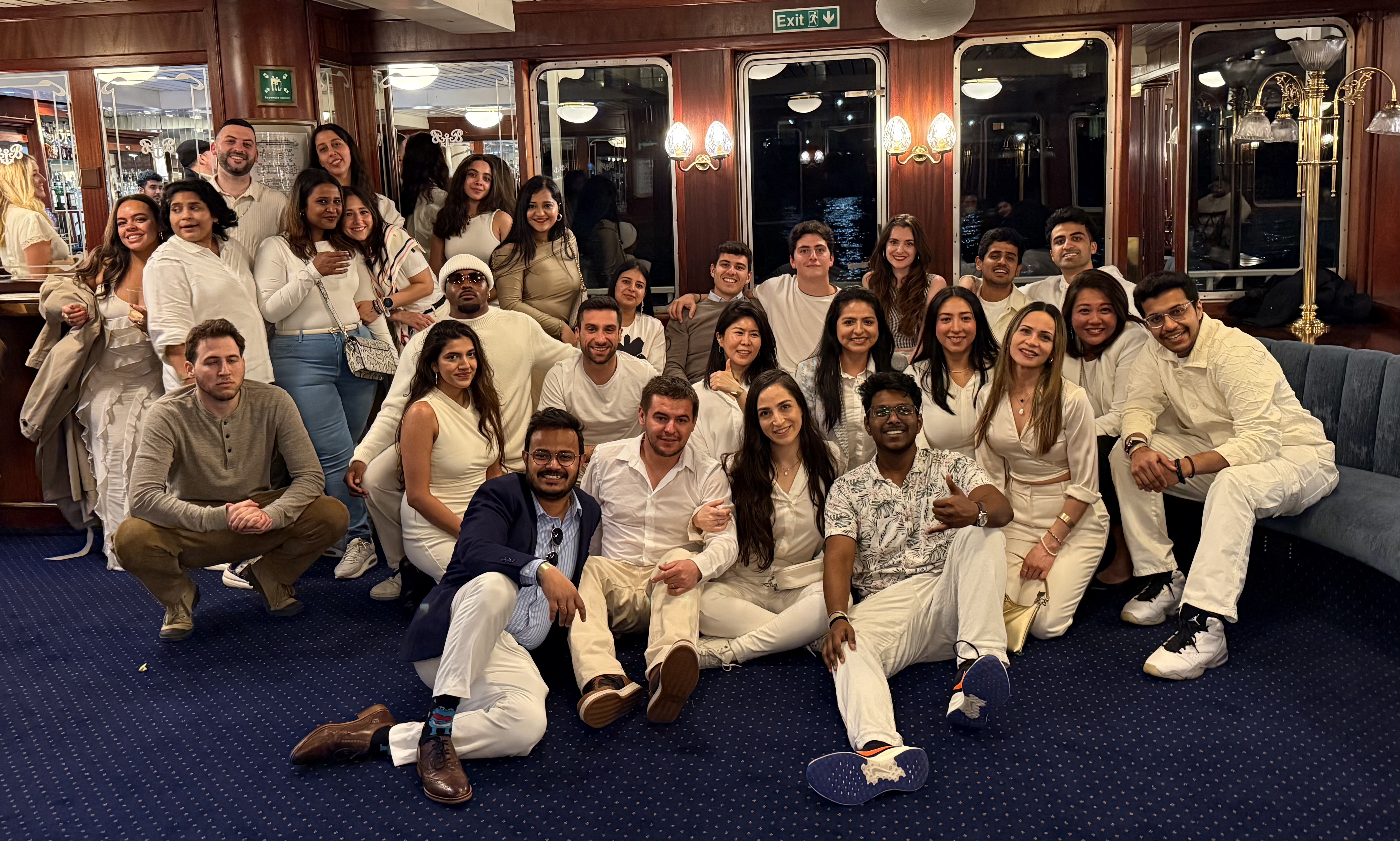 Hult White Boat Party Image 3